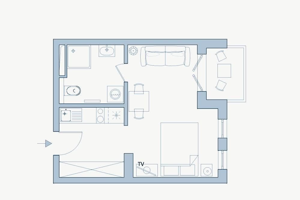 Prenájom bytu 1-izbový 25 m², Römischer Ring 15, Frankfurt, Hesensko Prenájom bytu 1-izbový 25 m², Römischer Ring 15, Frankfurt, Hesensko