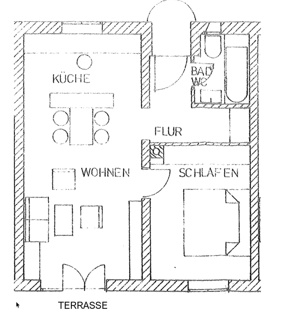 Predaj bytu 2-izbový 44 m², Eching, Bavorsko Predaj bytu 2-izbový 44 m², Eching, Bavorsko