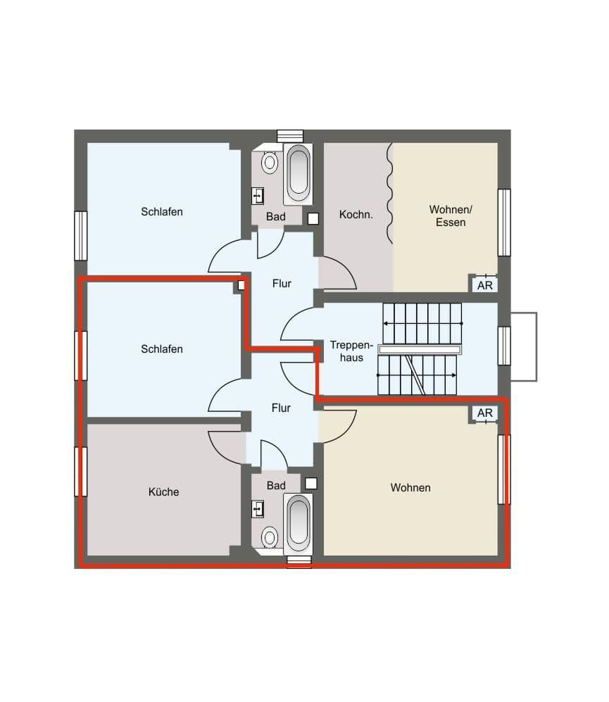Prenájom bytu 2-izbový 52 m², Bickernstraße 59, Herne, Severné Porýnie - Westfálsko Prenájom bytu 2-izbový 52 m², Bickernstraße 59, Herne, Severné Porýnie - Westfálsko