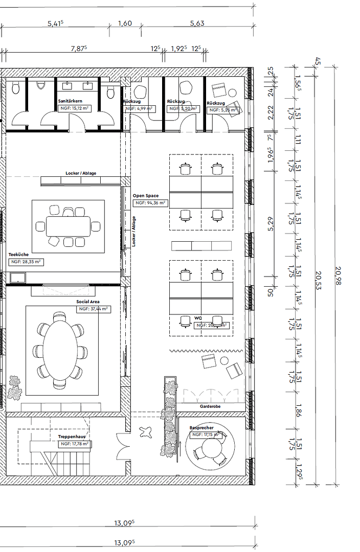 Prenájom kancelárie 276 m², Klenzestrasse 36, München, Bavorsko Prenájom kancelárie 276 m², Klenzestrasse 36, München, Bavorsko