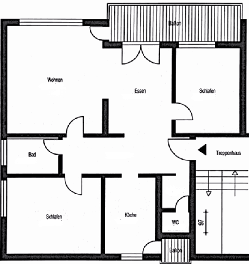 Prenájom bytu 3-izbový 95 m², Hemsbach, Bádensko-Wurttembersko Prenájom bytu 3-izbový 95 m², Hemsbach, Bádensko-Wurttembersko