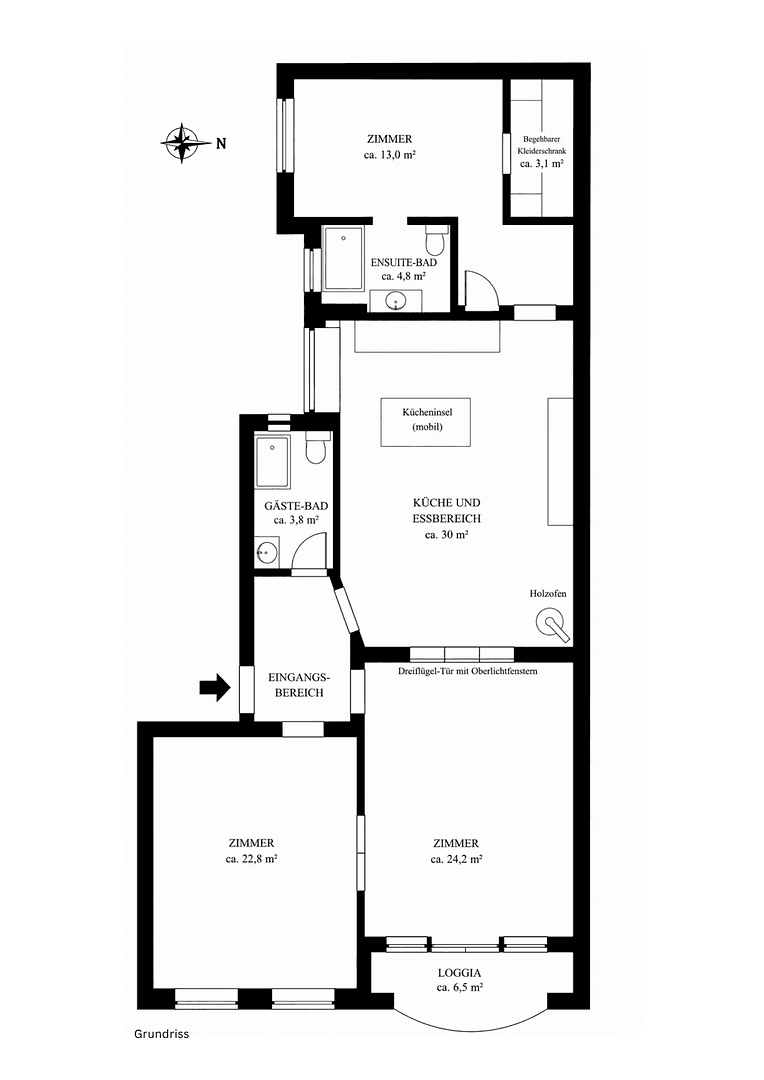 Predaj bytu 3-izbový 110 m², Berlin, Berlín Predaj bytu 3-izbový 110 m², Berlin, Berlín