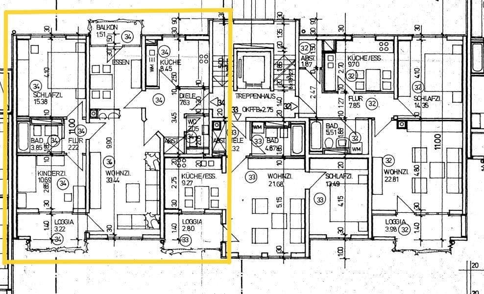 Predaj bytu 3-izbový 87 m², Landsbergerstr 33, Germering, Bavorsko Predaj bytu 3-izbový 87 m², Landsbergerstr 33, Germering, Bavorsko