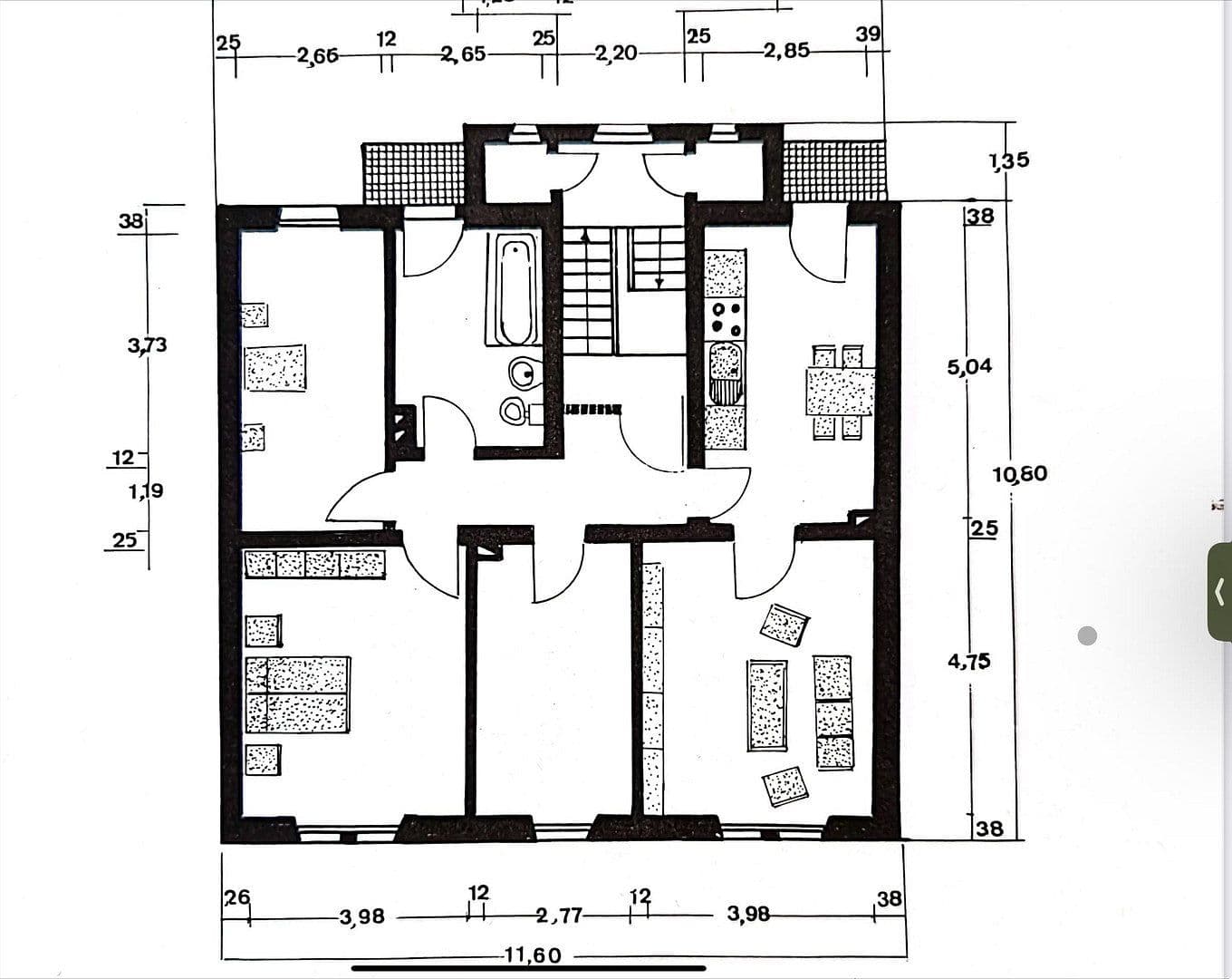 Predaj bytu 4-izbový 93 m², Rheinfeldstraße 67, Ludwigshafen, Porýnie-Falcko Predaj bytu 4-izbový 93 m², Rheinfeldstraße 67, Ludwigshafen, Porýnie-Falcko