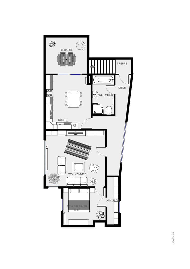 Prenájom bytu 2-izbový 77 m², Brunnenstr. 1, Hünfelden, Hesensko Prenájom bytu 2-izbový 77 m², Brunnenstr. 1, Hünfelden, Hesensko