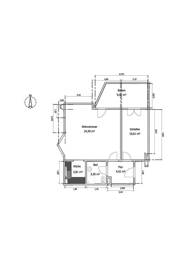Prenájom bytu 2-izbový 51 m², Pecher Hauptstr. 76, Wachtberg, Severné Porýnie - Westfálsko Prenájom bytu 2-izbový 51 m², Pecher Hauptstr. 76, Wachtberg, Severné Porýnie - Westfálsko