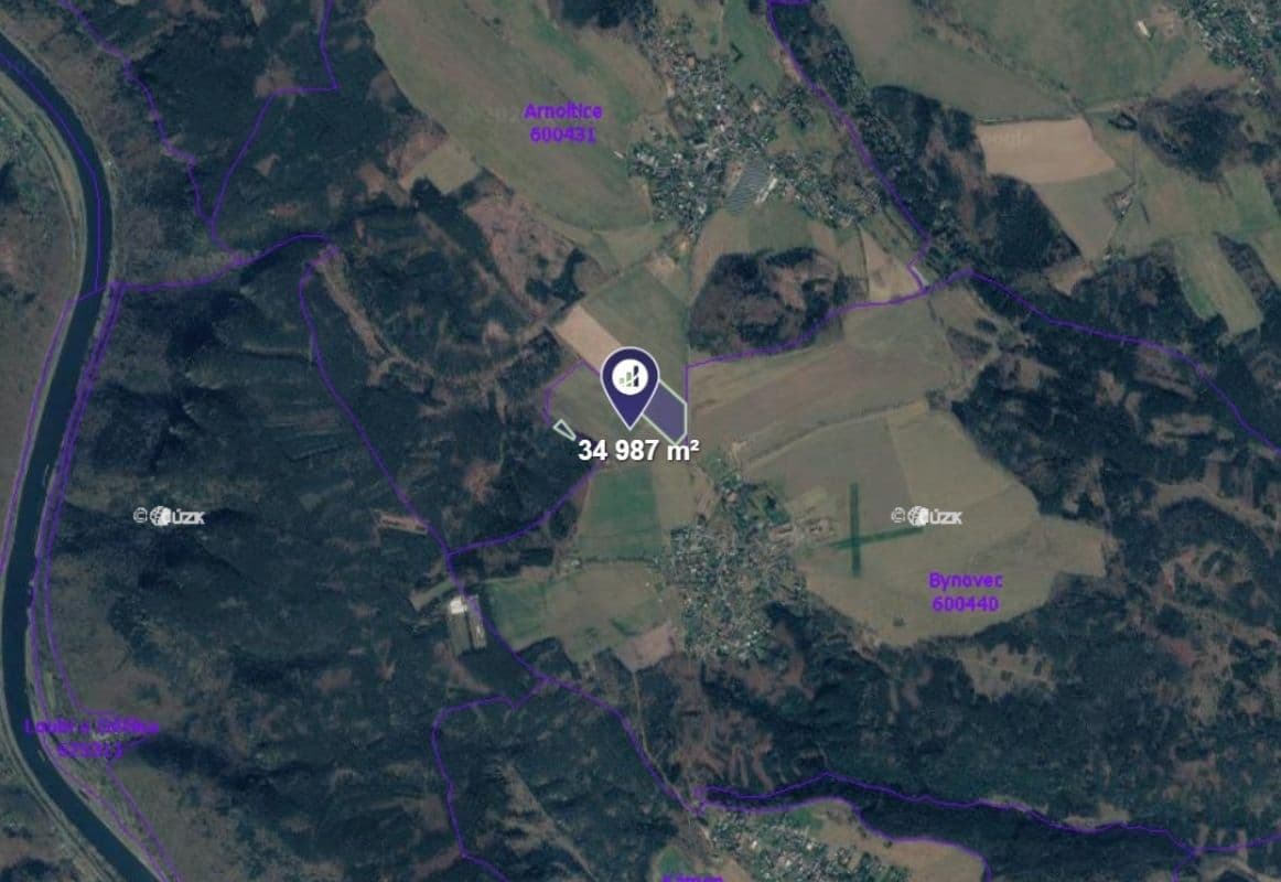 Predaj pozemku 5.831 m², Arnoltice, Ústecký kraj Predaj pozemku 5.831 m², Arnoltice, Ústecký kraj