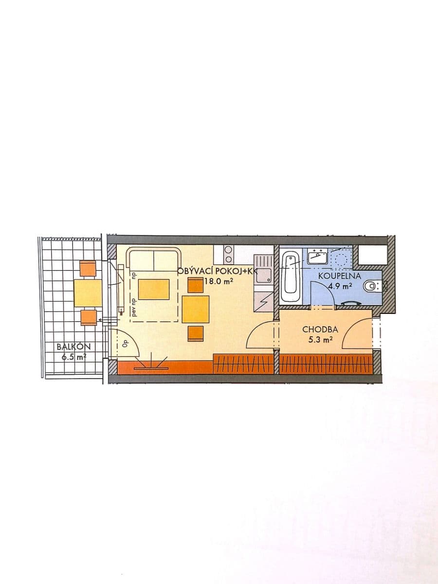 Predaj bytu 1-izbový 35 m², Thomasova, Praha, Praha Predaj bytu 1-izbový 35 m², Thomasova, Praha, Praha