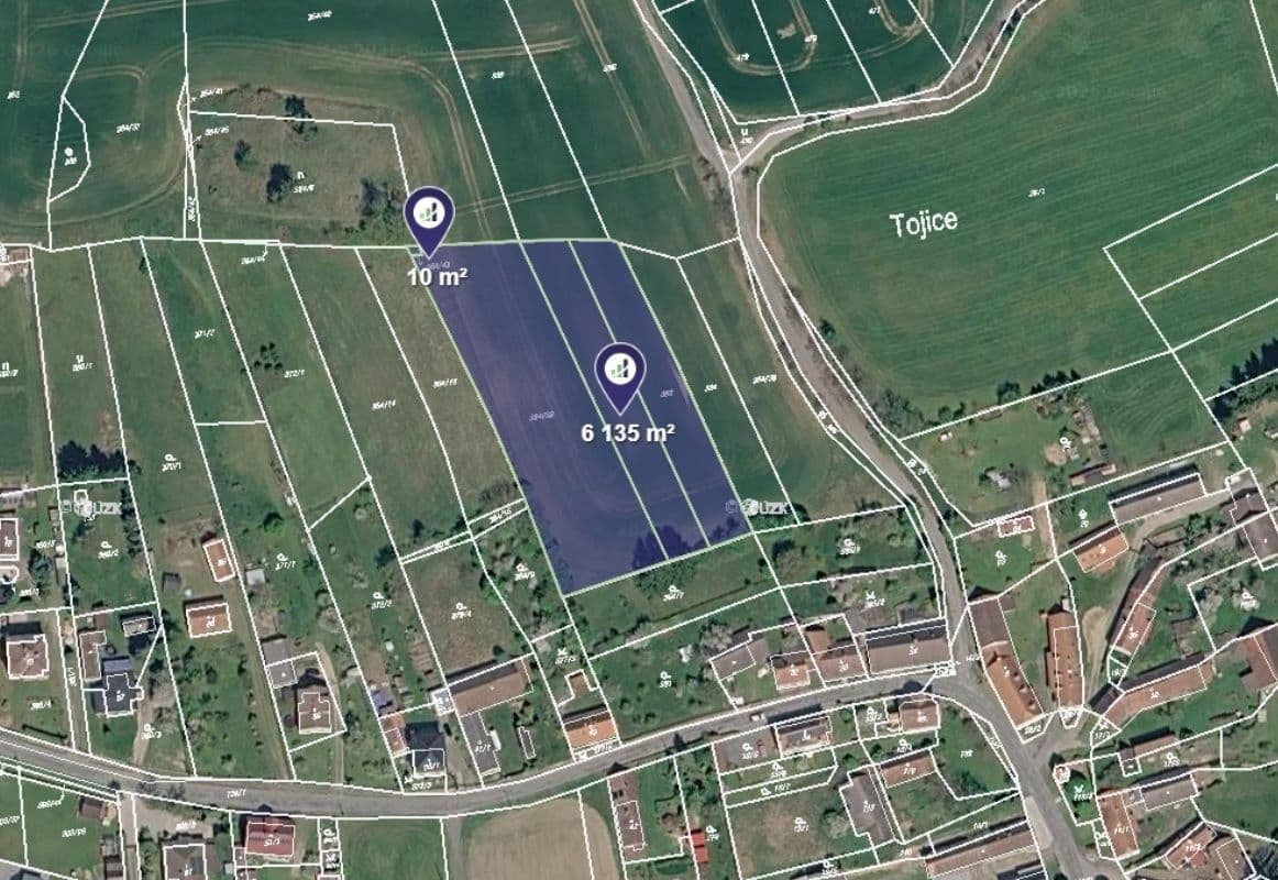Predaj pozemku 12.944 m², Tojice, Plzeňský kraj Predaj pozemku 12.944 m², Tojice, Plzeňský kraj