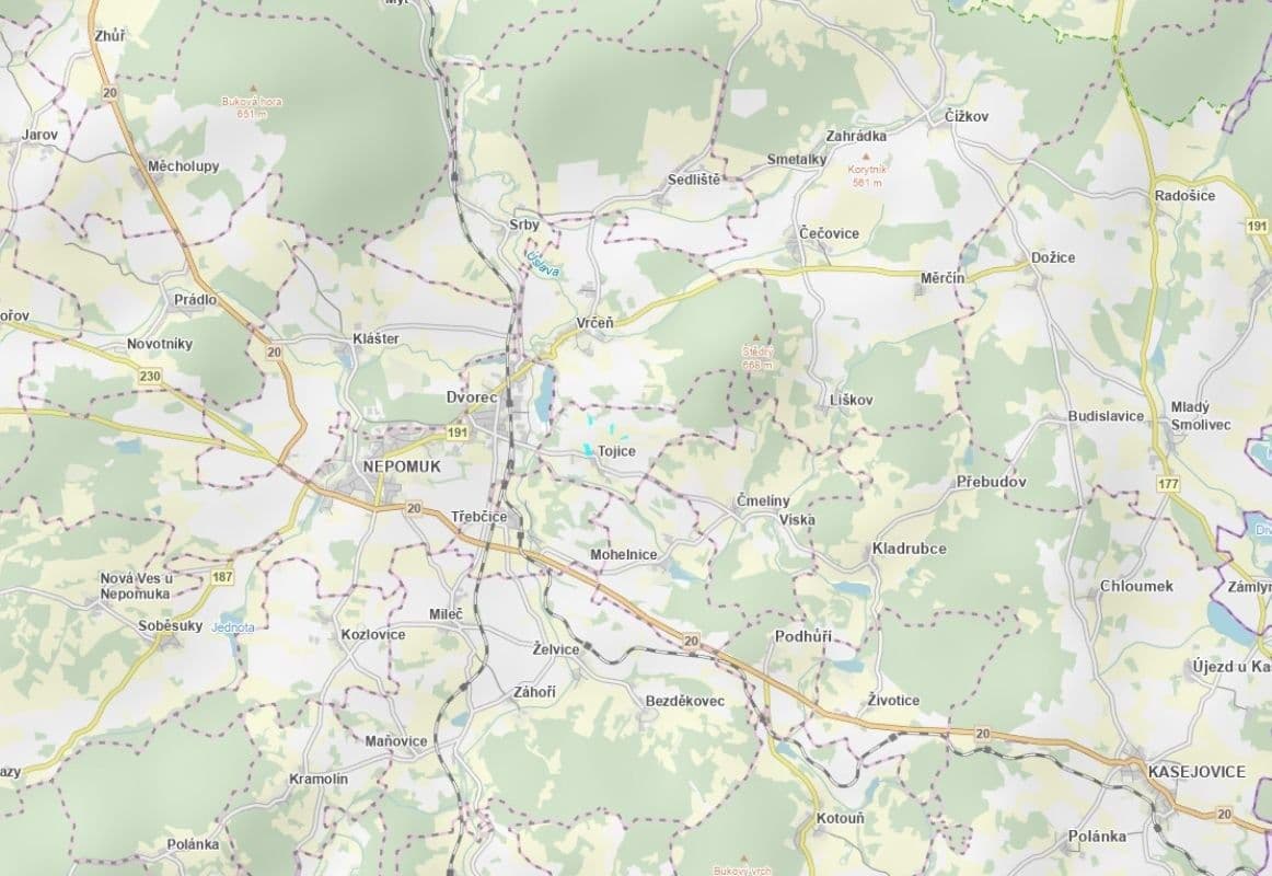 Predaj pozemku 12.944 m², Tojice, Plzeňský kraj Predaj pozemku 12.944 m², Tojice, Plzeňský kraj