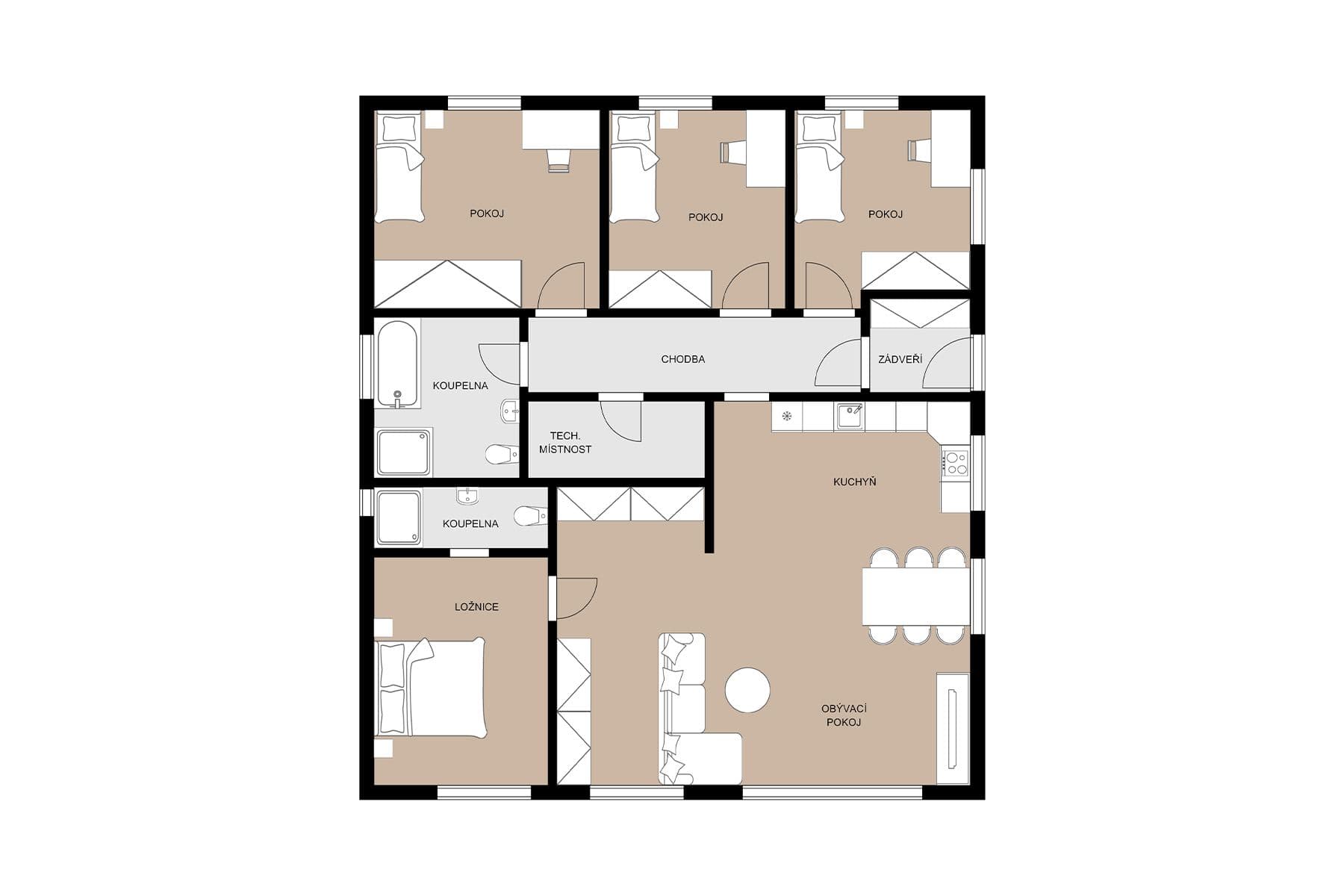 Predaj domu 144 m², pozemek 483 m², Bavoryně, Středočeský kraj Predaj domu 144 m², pozemek 483 m², Bavoryně, Středočeský kraj