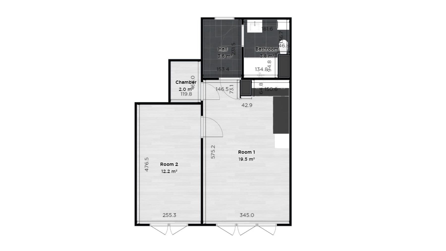 Prenájom bytu 2-izbový 47 m², Levského, Praha, Praha Prenájom bytu 2-izbový 47 m², Levského, Praha, Praha