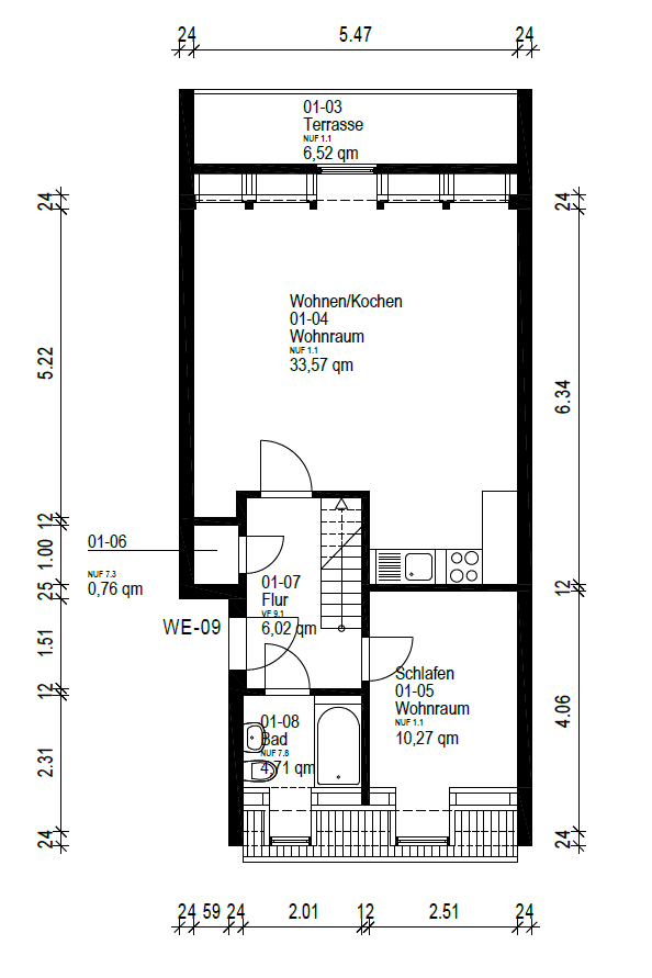 Predaj bytu 4-izbový 87 m², Bremen, Brémy Predaj bytu 4-izbový 87 m², Bremen, Brémy