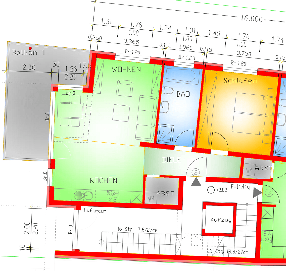 Prenájom bytu 2-izbový 73 m², Siegfeldstr. 1c, Hennef (Sieg), Severné Porýnie - Westfálsko Prenájom bytu 2-izbový 73 m², Siegfeldstr. 1c, Hennef (Sieg), Severné Porýnie - Westfálsko