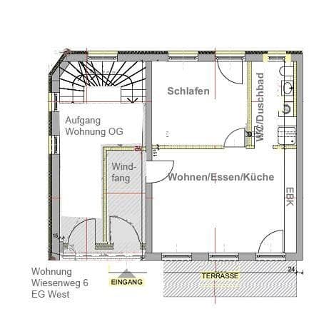 Prenájom bytu 1-izbový 55 m², Wiesenweg 6, Horgau, Bavorsko Prenájom bytu 1-izbový 55 m², Wiesenweg 6, Horgau, Bavorsko