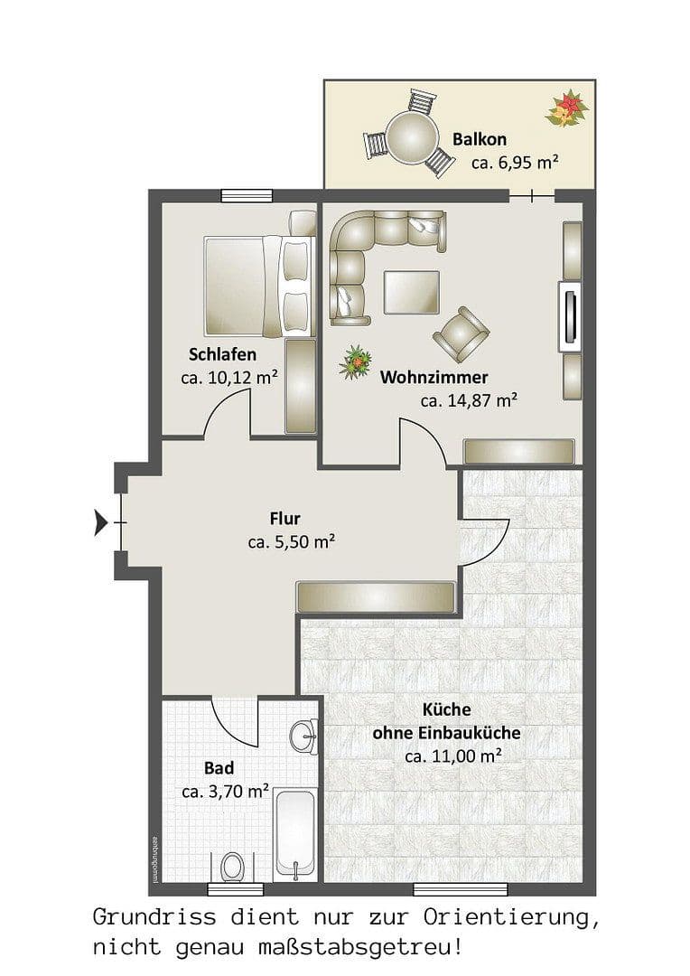 Prenájom bytu 2-izbový 63 m², Naupliastraße 25, München, Bavorsko Prenájom bytu 2-izbový 63 m², Naupliastraße 25, München, Bavorsko