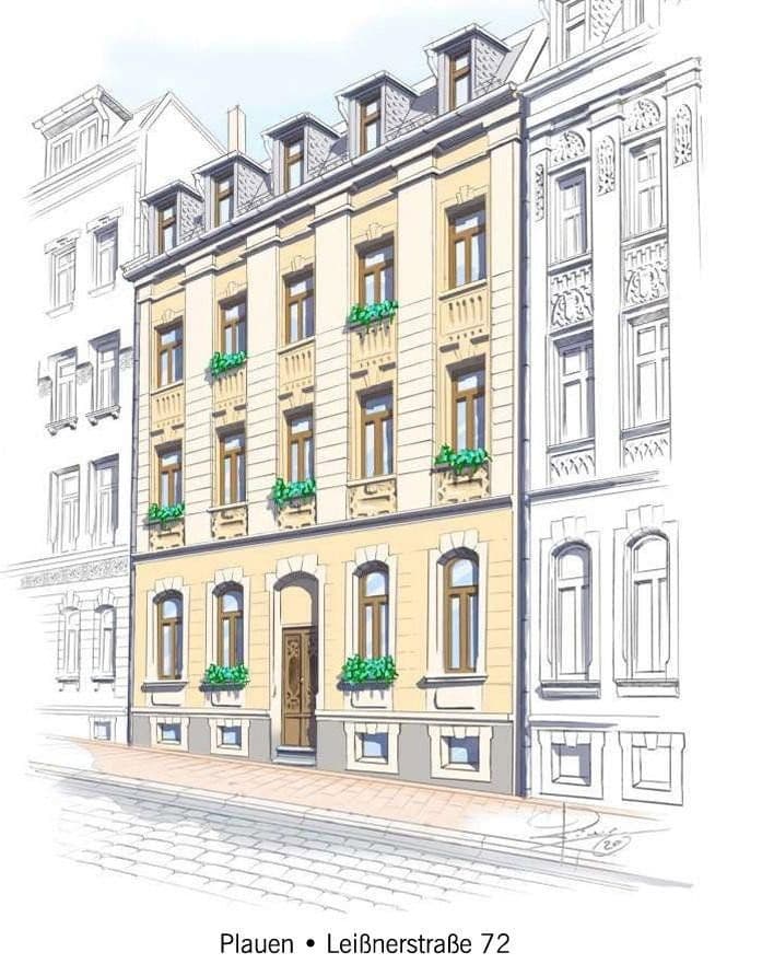 Prenájom bytu 2-izbový 61 m², Leißnerstraße 72, Plavno, Sasko Prenájom bytu 2-izbový 61 m², Leißnerstraße 72, Plavno, Sasko