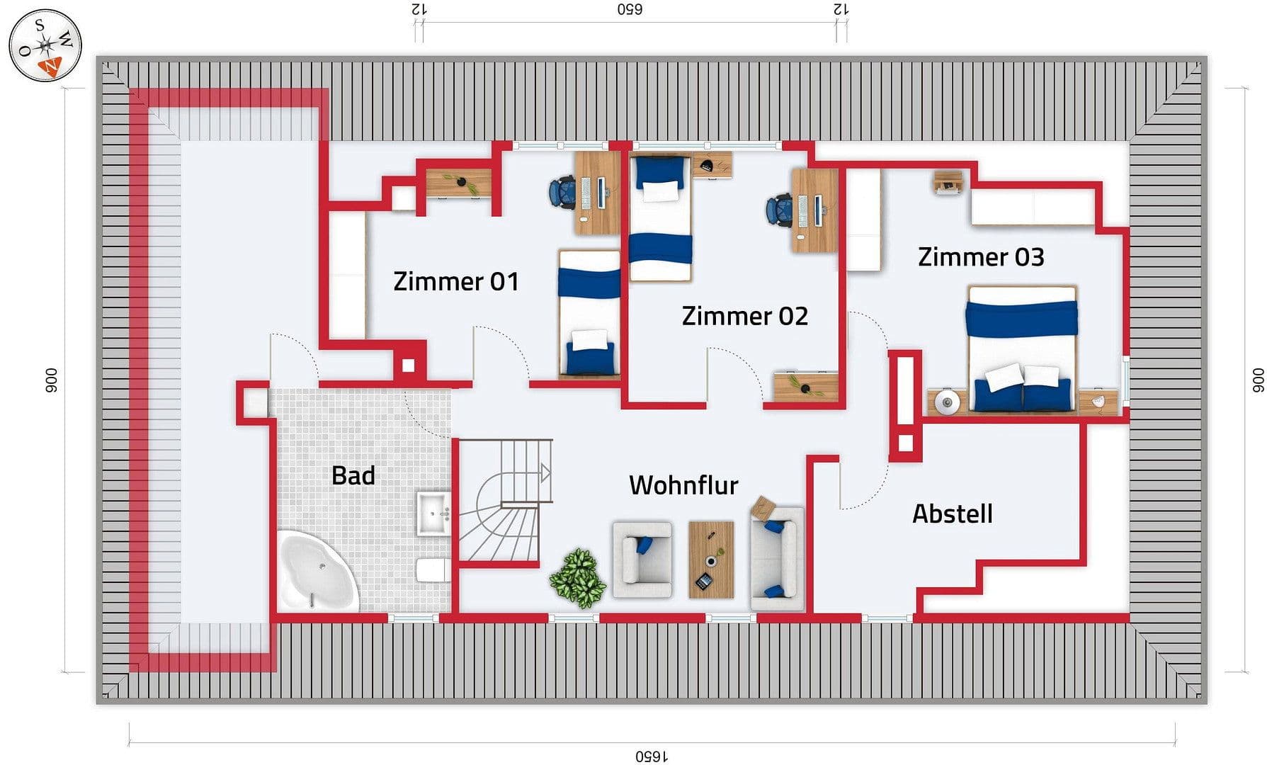 Prenájom bytu 140 m², Bad Boll, Bádensko-Wurttembersko Prenájom bytu 140 m², Bad Boll, Bádensko-Wurttembersko