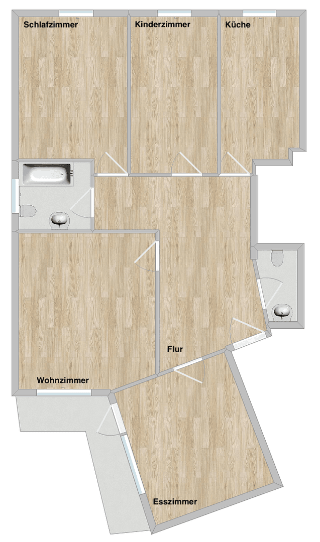 Prenájom bytu 4-izbový 100 m², Rennbaumstr. 114, Leverkusen, Severné Porýnie - Westfálsko Prenájom bytu 4-izbový 100 m², Rennbaumstr. 114, Leverkusen, Severné Porýnie - Westfálsko