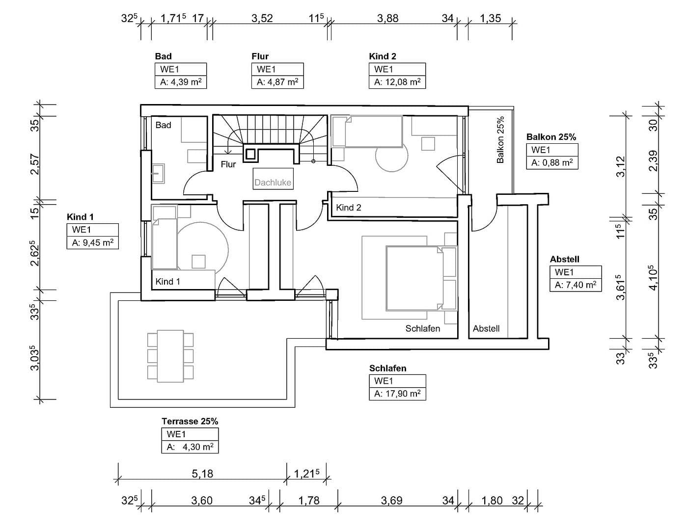 Predaj domu 128 m², pozemek 512 m², Maria-Eich-Str. 17a, Gräfelfing, Bavorsko Predaj domu 128 m², pozemek 512 m², Maria-Eich-Str. 17a, Gräfelfing, Bavorsko