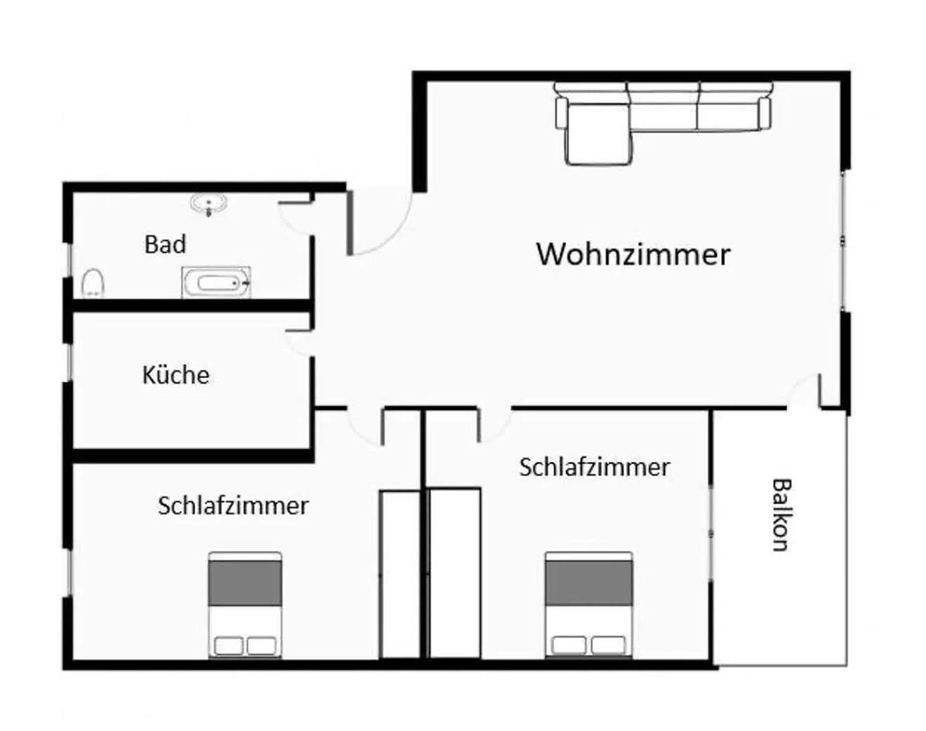 Predaj bytu 3-izbový 70 m², München, Bavorsko Predaj bytu 3-izbový 70 m², München, Bavorsko