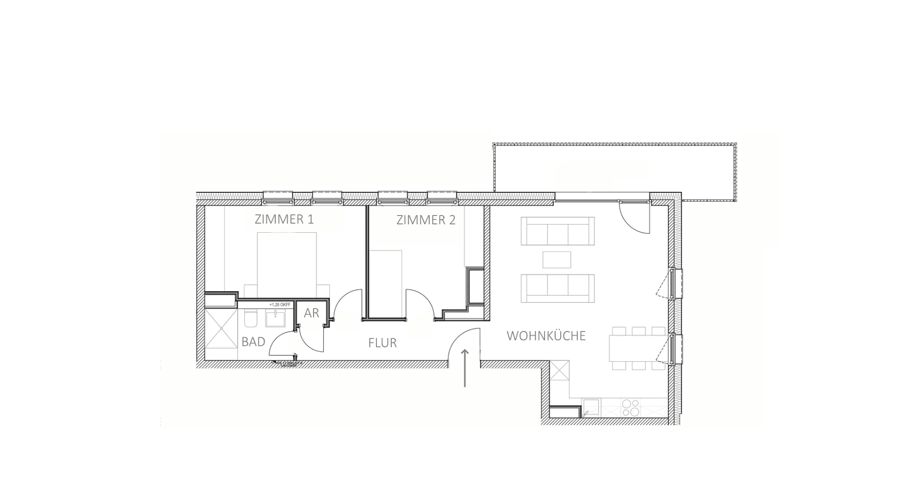 Prenájom bytu 3-izbový 65 m², Berlin, Berlín Prenájom bytu 3-izbový 65 m², Berlin, Berlín
