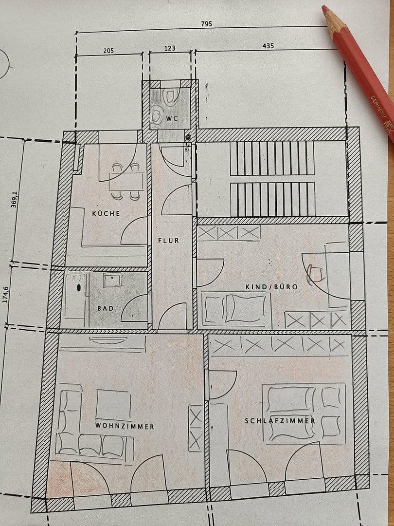 Prenájom bytu 3-izbový 80 m², Wilhelmstraße 37a, Lüdenscheid, Severné Porýnie - Westfálsko Prenájom bytu 3-izbový 80 m², Wilhelmstraße 37a, Lüdenscheid, Severné Porýnie - Westfálsko