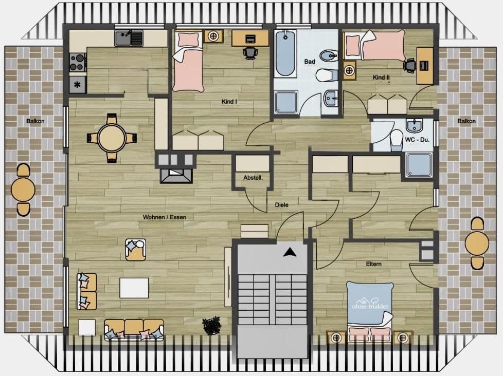 Predaj bytu 5-izbový 138 m², Dreieich, Hesensko Predaj bytu 5-izbový 138 m², Dreieich, Hesensko