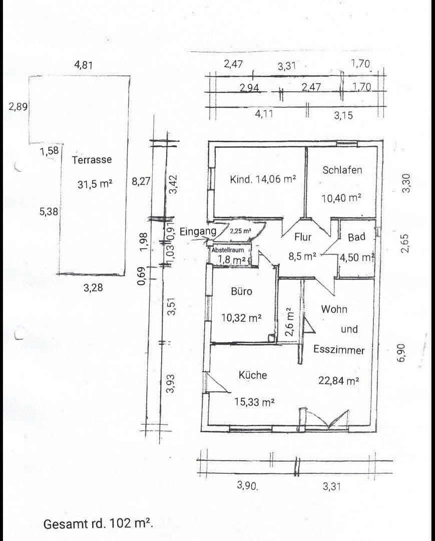 Predaj domu 102 m², pozemek 727 m², Weyhe, Dolné Sasko Predaj domu 102 m², pozemek 727 m², Weyhe, Dolné Sasko