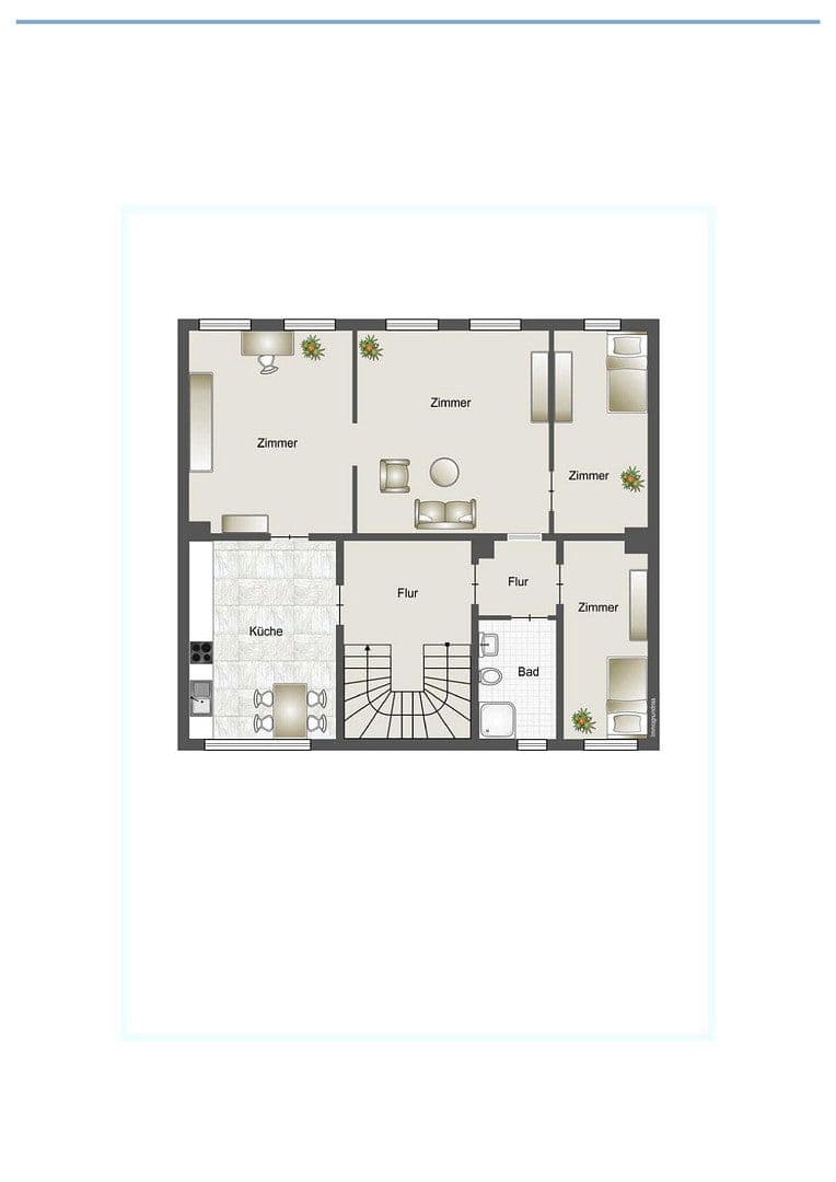 Prenájom bytu 4-izbový 92 m², Wasserreihe 9, Husum, Šlezvicko-Holštajnsko Prenájom bytu 4-izbový 92 m², Wasserreihe 9, Husum, Šlezvicko-Holštajnsko