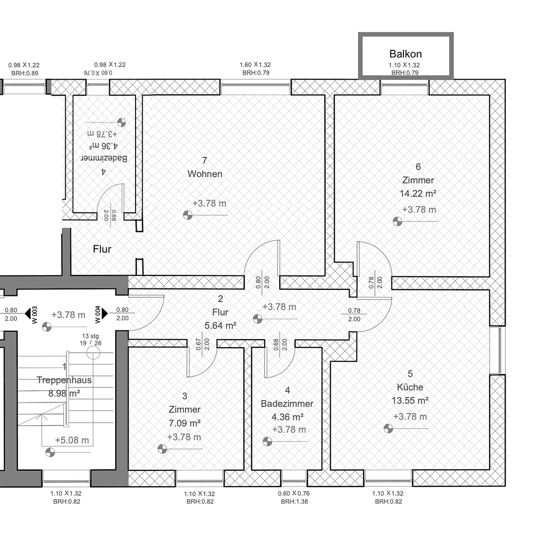 Prenájom bytu 3-izbový 69 m², Schlesierstraße 1, Schwandorf, Bavorsko Prenájom bytu 3-izbový 69 m², Schlesierstraße 1, Schwandorf, Bavorsko