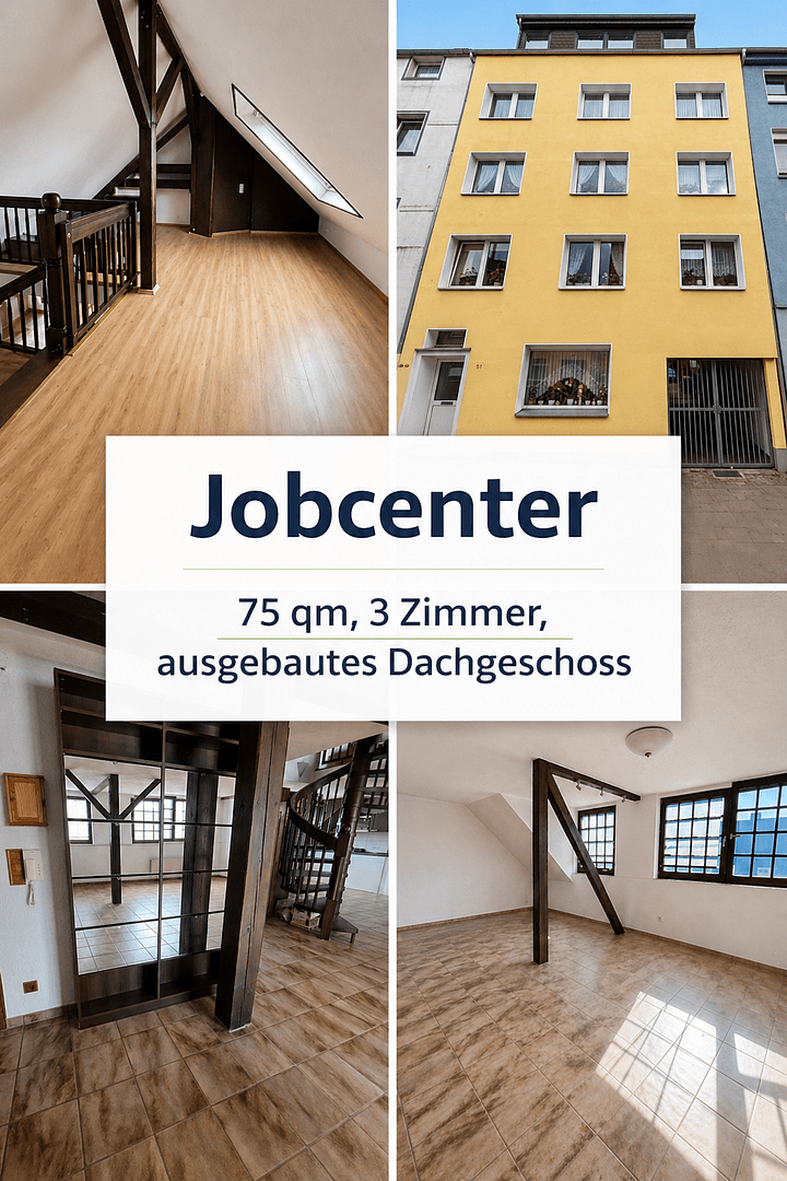 Prenájom bytu 3-izbový 75 m², Klosterstraße 51, Essen, Severné Porýnie - Westfálsko Prenájom bytu 3-izbový 75 m², Klosterstraße 51, Essen, Severné Porýnie - Westfálsko