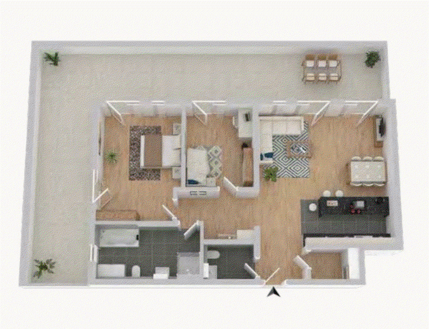 Predaj bytu 3-izbový 132 m², Pocking, Bavorsko Predaj bytu 3-izbový 132 m², Pocking, Bavorsko