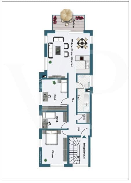 Prenájom bytu 4-izbový 90 m², Heilbronn / Biberach, Bádensko-Wurttembersko Prenájom bytu 4-izbový 90 m², Heilbronn / Biberach, Bádensko-Wurttembersko