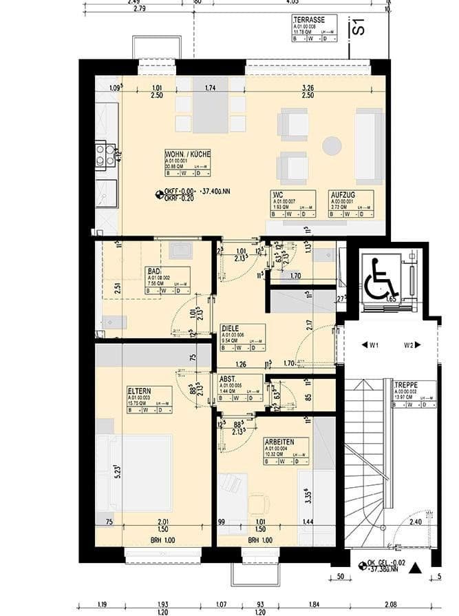 Prenájom bytu 3-izbový 80 m², Viersen, Severné Porýnie - Westfálsko Prenájom bytu 3-izbový 80 m², Viersen, Severné Porýnie - Westfálsko