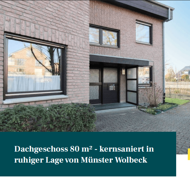 Prenájom bytu 3-izbový 80 m², Silberbrink 46, Münster, Severné Porýnie - Westfálsko Prenájom bytu 3-izbový 80 m², Silberbrink 46, Münster, Severné Porýnie - Westfálsko