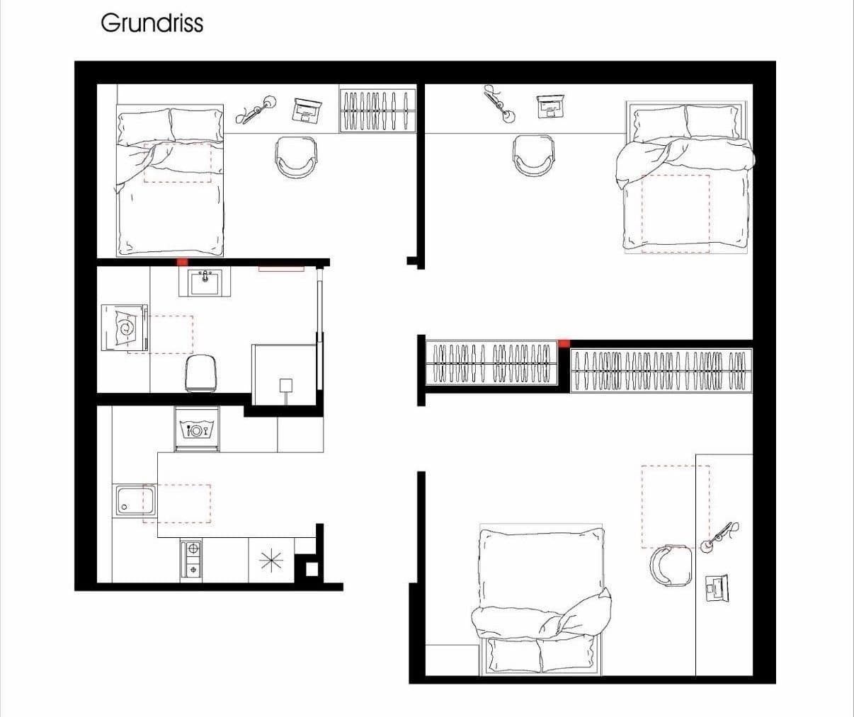 Prenájom bytu 3-izbový 22 m², Feldbergblick 2+4, Frankfurt am Main, Hesensko Prenájom bytu 3-izbový 22 m², Feldbergblick 2+4, Frankfurt am Main, Hesensko