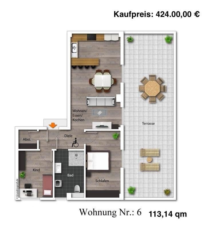 Predaj bytu 3-izbový 113 m², Eckweilerstr.12, Bad Sobernheim, Porýnie-Falcko Predaj bytu 3-izbový 113 m², Eckweilerstr.12, Bad Sobernheim, Porýnie-Falcko