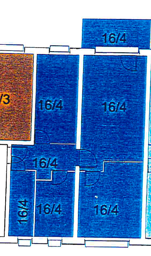 Prenájom bytu 3-izbový 61 m², Roststraße 16, Erfurt, Durínsko Prenájom bytu 3-izbový 61 m², Roststraße 16, Erfurt, Durínsko