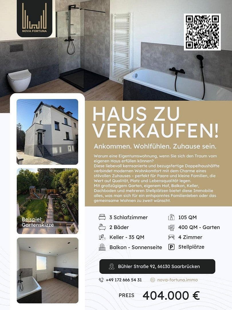Predaj domu 100 m², pozemek 500 m², Saarbrücken, Sársko Predaj domu 100 m², pozemek 500 m², Saarbrücken, Sársko