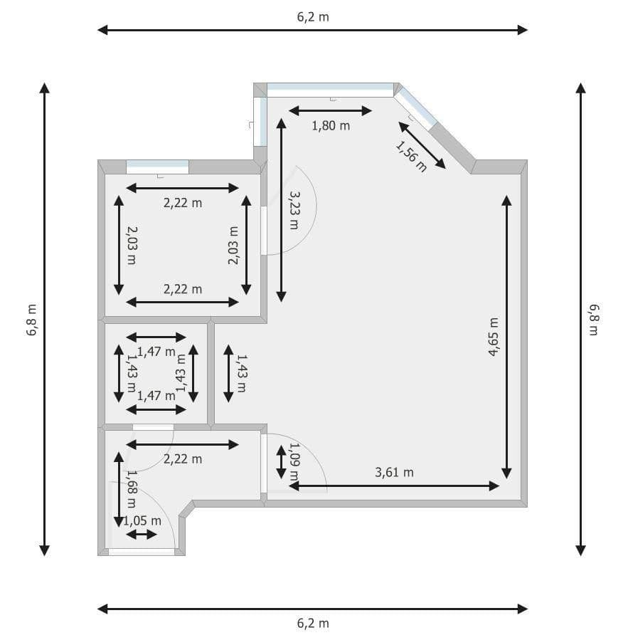 Prenájom bytu 2-izbový 30 m², Bussilliatweg 14, Hannover, Dolné Sasko Prenájom bytu 2-izbový 30 m², Bussilliatweg 14, Hannover, Dolné Sasko