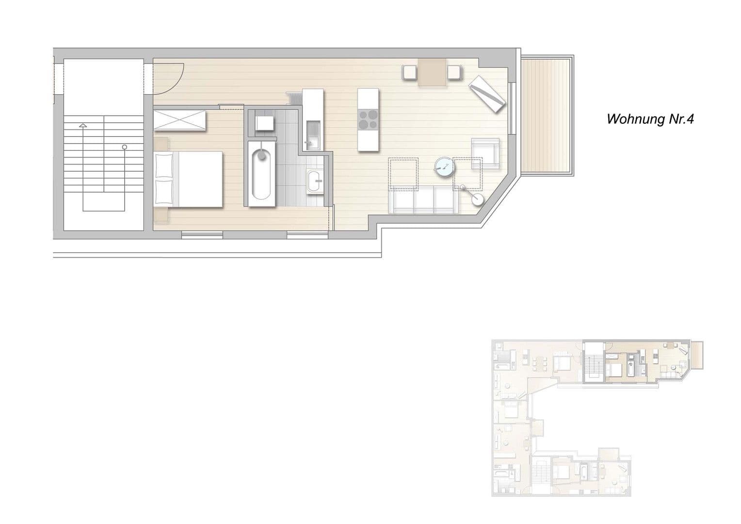 Prenájom bytu 2-izbový 52 m², Dirschauer Straße 6, Berlin, Berlín Prenájom bytu 2-izbový 52 m², Dirschauer Straße 6, Berlin, Berlín