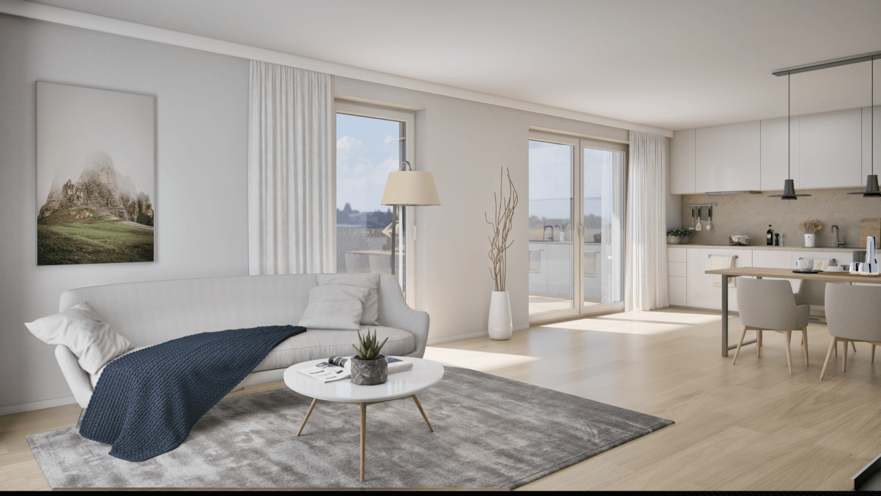 Prenájom bytu 3-izbový 82 m², Boschstraße 3, Heldenstein, Bavorsko Prenájom bytu 3-izbový 82 m², Boschstraße 3, Heldenstein, Bavorsko