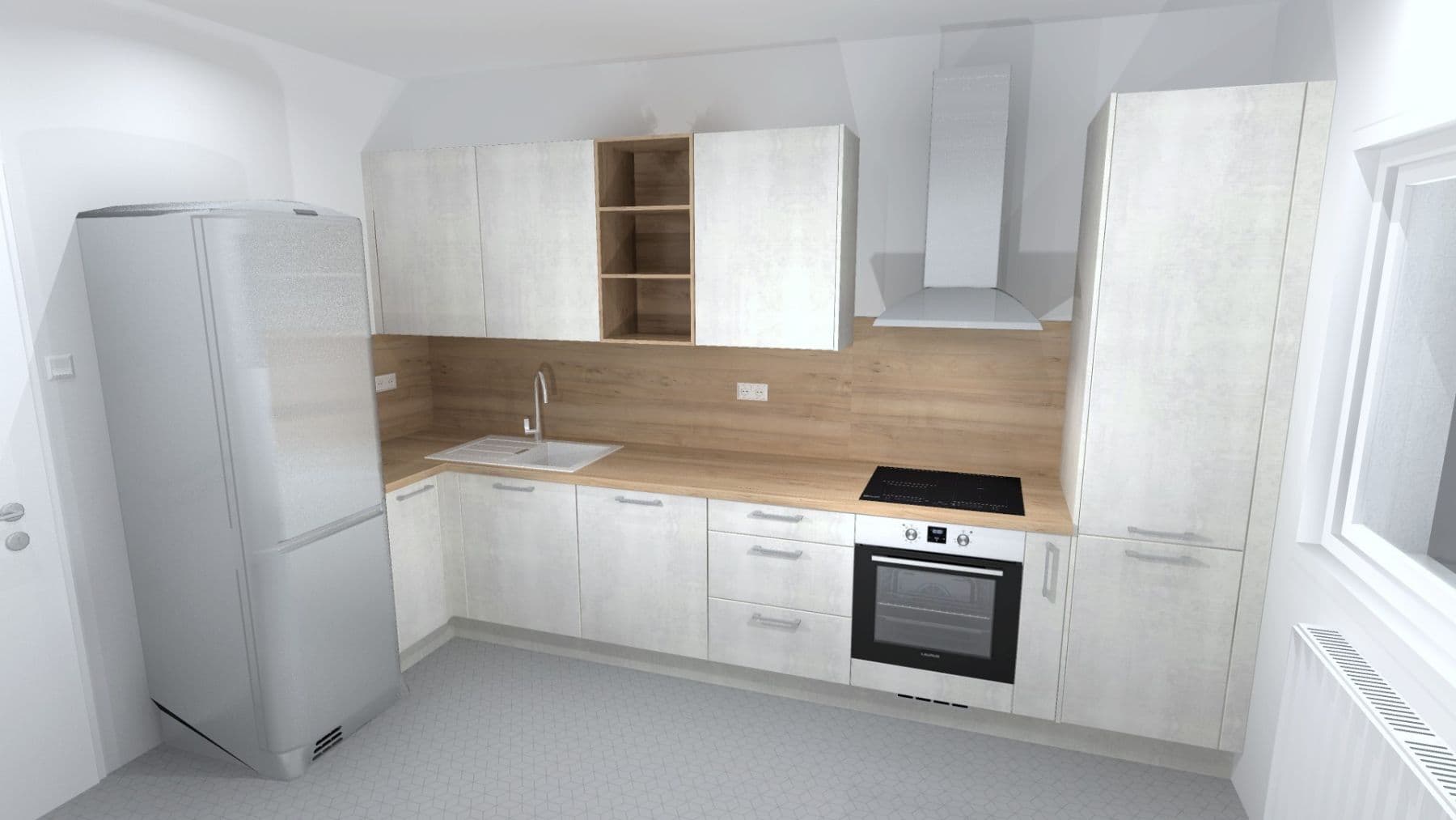 Prenájom bytu 2-izbový 50 m², Krupská, Praha, Praha Prenájom bytu 2-izbový 50 m², Krupská, Praha, Praha
