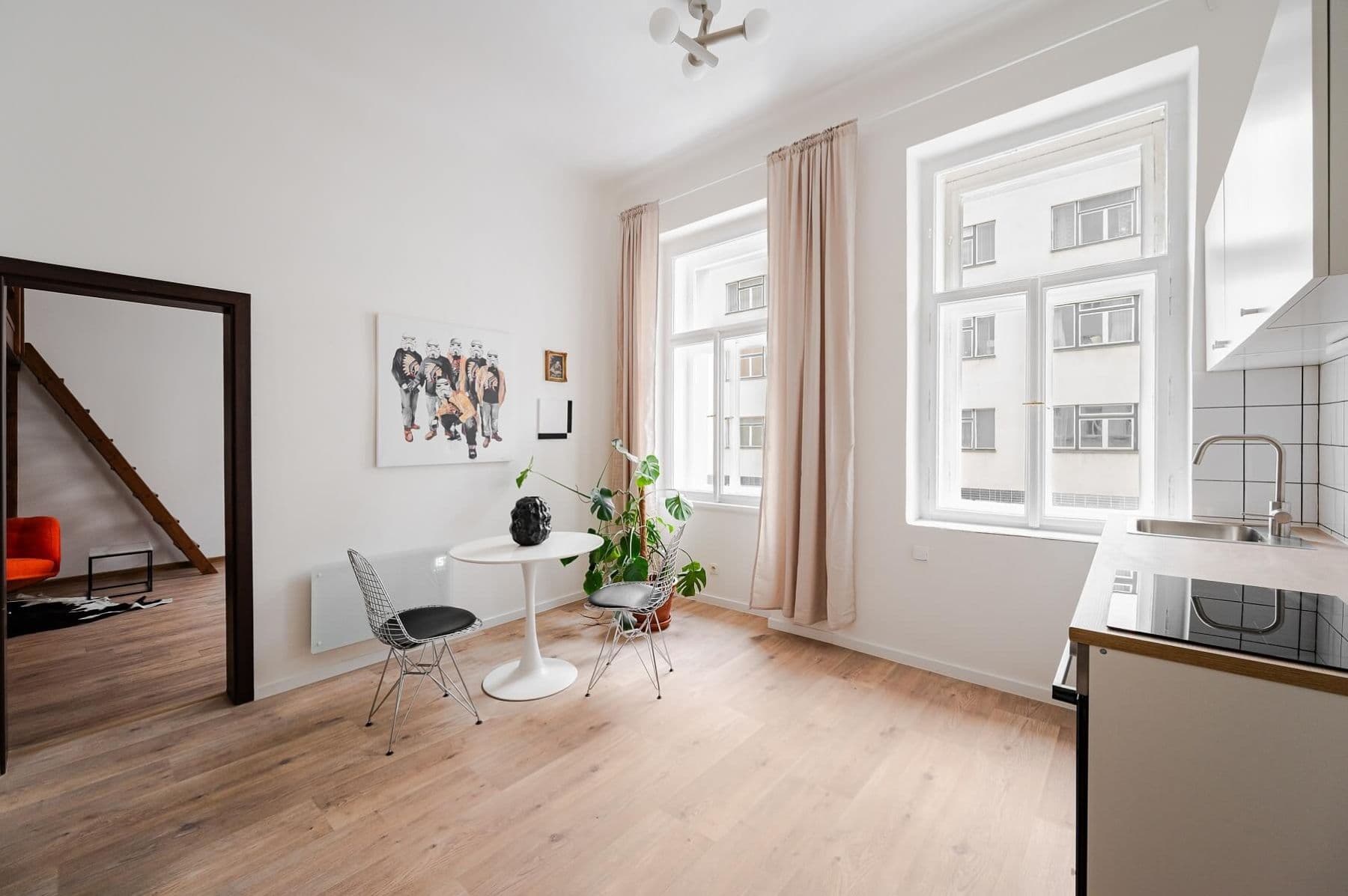Prenájom bytu 2-izbový 43 m², Heřmanova, Praha, Praha Prenájom bytu 2-izbový 43 m², Heřmanova, Praha, Praha