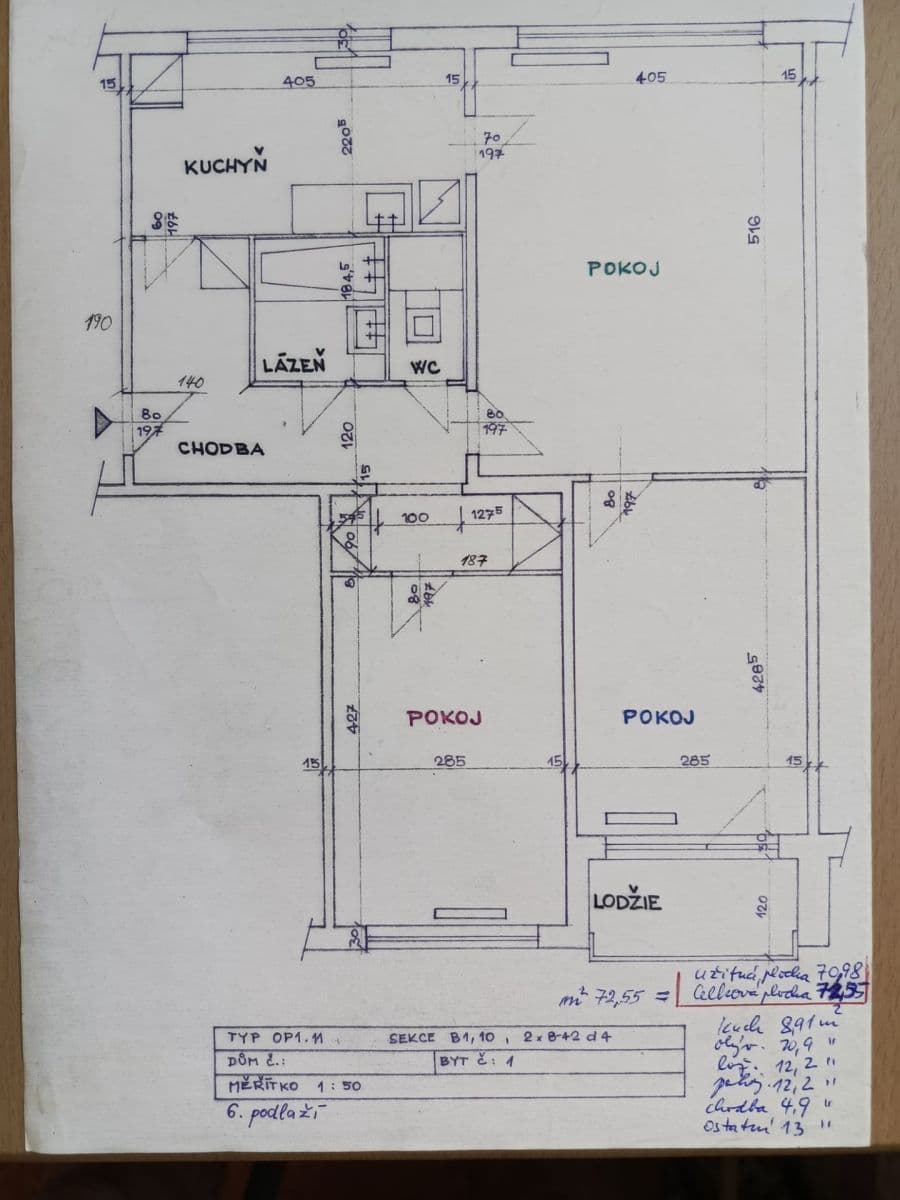 Predaj bytu 3-izbový 73 m², Slezská, Zlín, Zlínský kraj Predaj bytu 3-izbový 73 m², Slezská, Zlín, Zlínský kraj