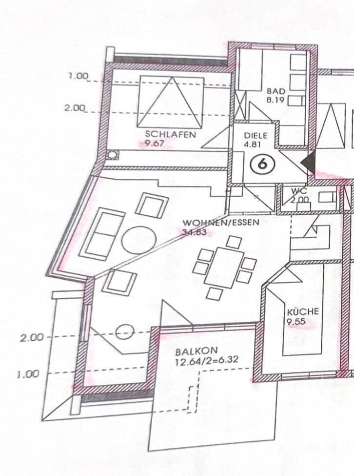 Predaj bytu 3-izbový 96 m², Altdorf, Bádensko-Wurttembersko Predaj bytu 3-izbový 96 m², Altdorf, Bádensko-Wurttembersko
