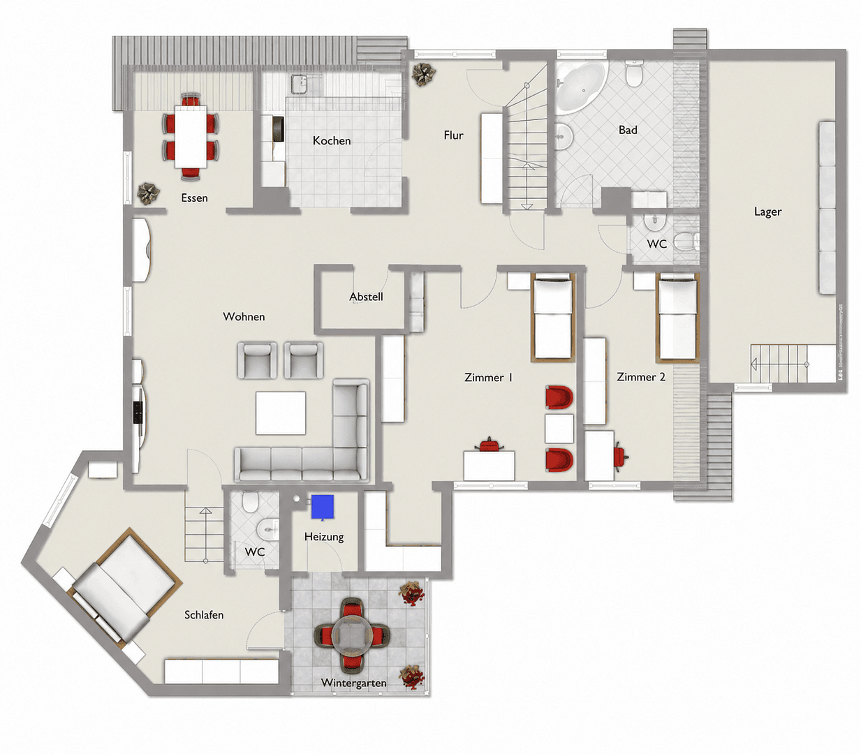 Predaj bytu 5-izbový 160 m², Tiergartenstraße 31, Meißenheim, Bádensko-Wurttembersko Predaj bytu 5-izbový 160 m², Tiergartenstraße 31, Meißenheim, Bádensko-Wurttembersko