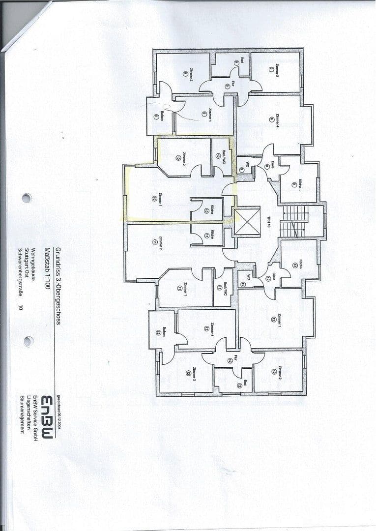 Prenájom bytu 2-izbový 48 m², Schwarenbergstr. 10, Stuttgart, Bádensko-Wurttembersko Prenájom bytu 2-izbový 48 m², Schwarenbergstr. 10, Stuttgart, Bádensko-Wurttembersko