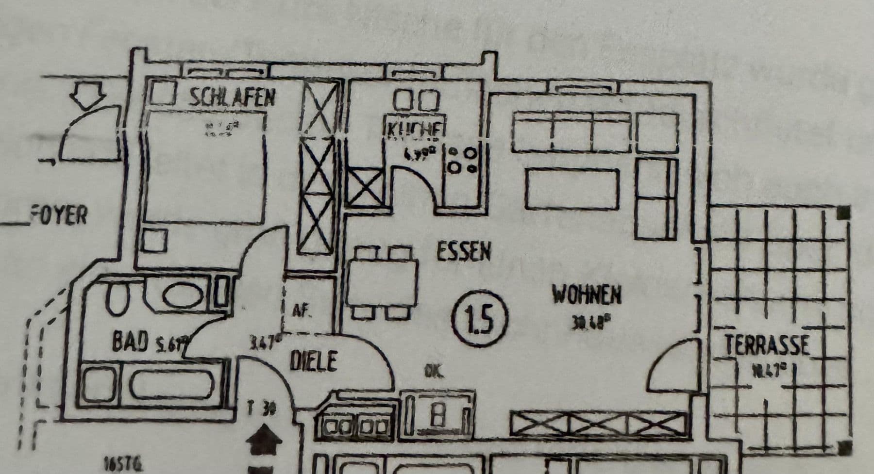Prenájom bytu 2-izbový 62 m², Idstein, Hesensko Prenájom bytu 2-izbový 62 m², Idstein, Hesensko